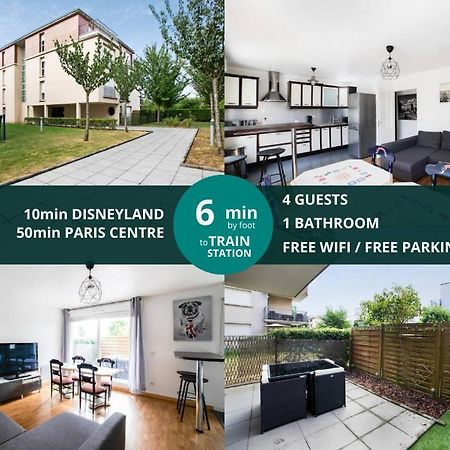 Les Paves De Prague - Appartement Pour 4 A 10 Minutes De Disneyland Paris モンテヴラン エクステリア 写真